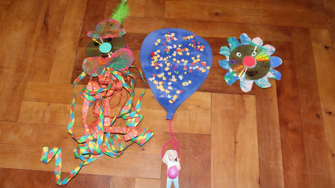 Kreativ Werkstatt Fasching für 1-5 Jährige mit Begleitperson